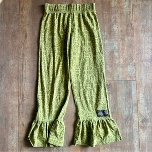 Matilda Jane Fern Big Ruffle Pants 2010 Field Trip Collection Girl’s Size 10